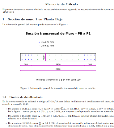 Imagen de Diseño sismorresistente de muros especiales de hormigón armado